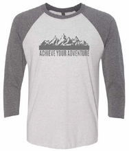 Load image into Gallery viewer, Mountain Peak Unisex Baseball Tee
