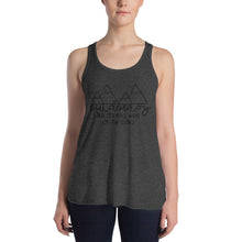 Load image into Gallery viewer, Outdoorsy Women&#39;s Flowy Racerback Tank