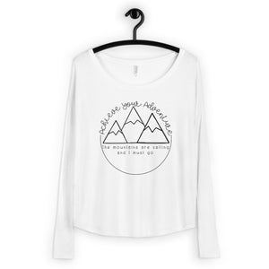 The Mountains are Calling - Long Sleeve Tee